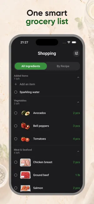 Meal Prep: Planner & Recipes screenshot 4