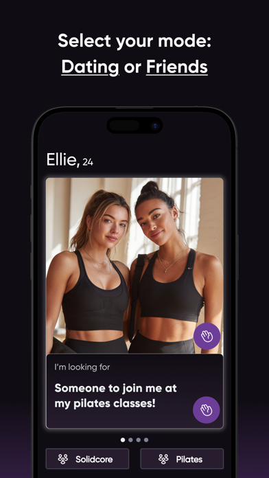 Lunge: IRL Fitness Dating iPhone screenshot 4 - Lifestyle app
