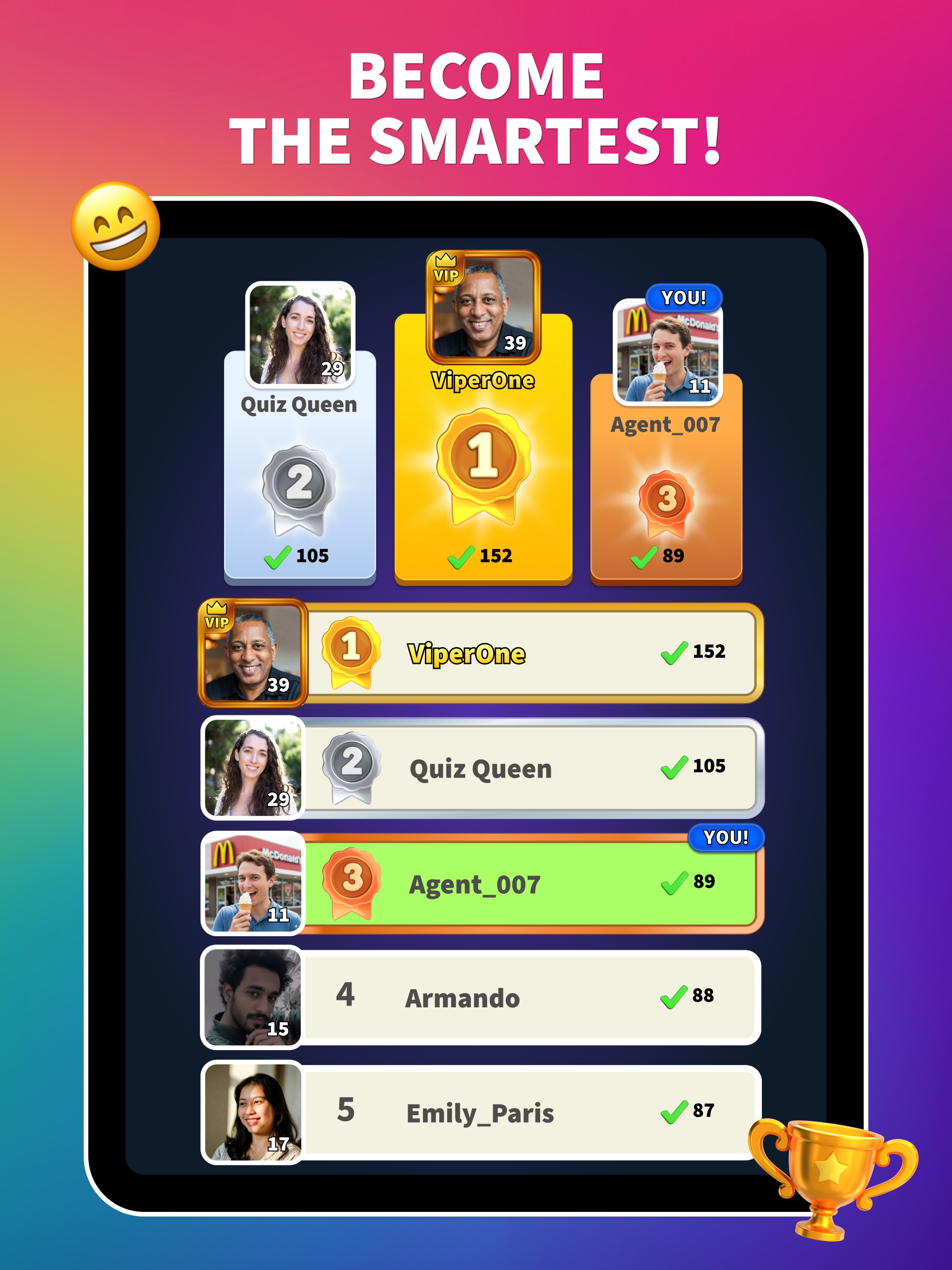 Trivio : Trivia & Quiz Game screenshot 16