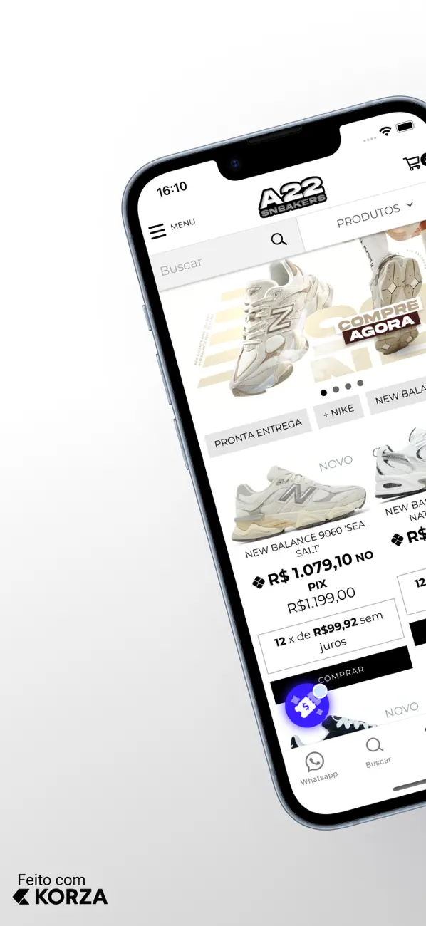 Screenshot #1 pour A22 Sneakers