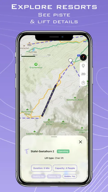 Ski Tracks Lite & GPS Maps screenshot 6 of 8