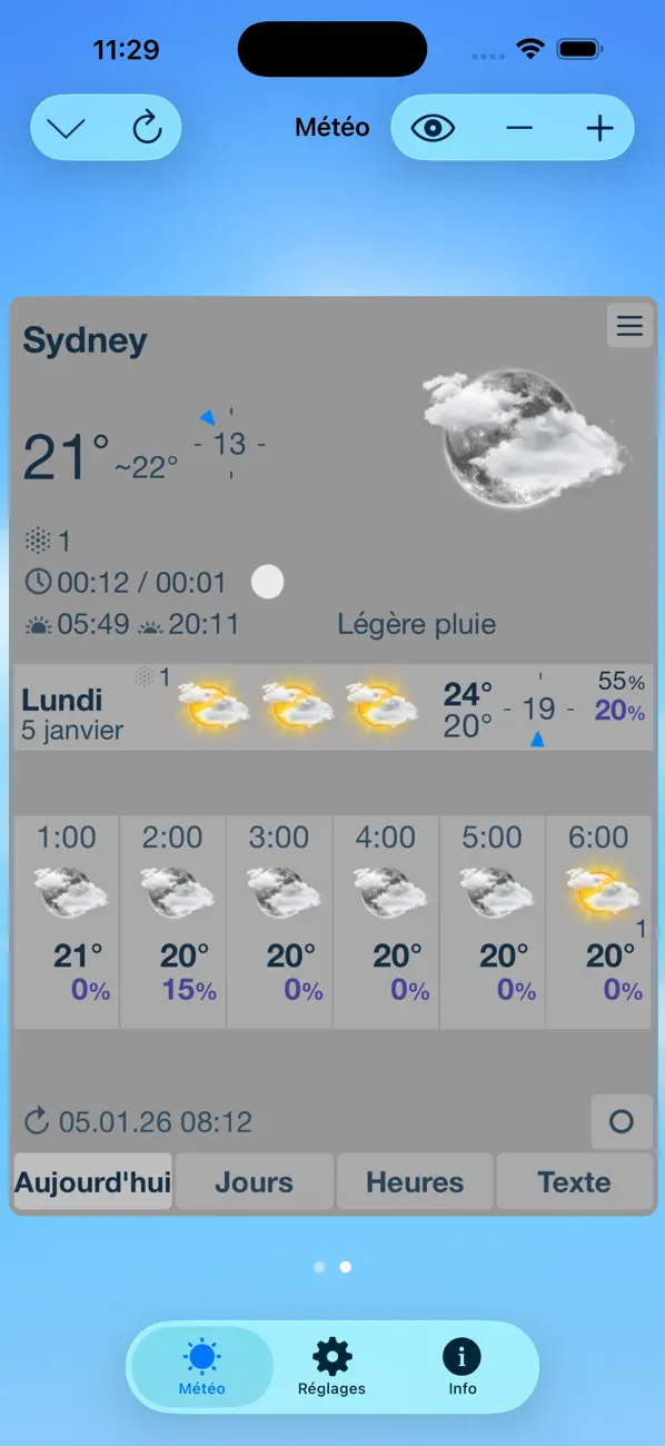 Screenshot #3 pour ClassicWeather