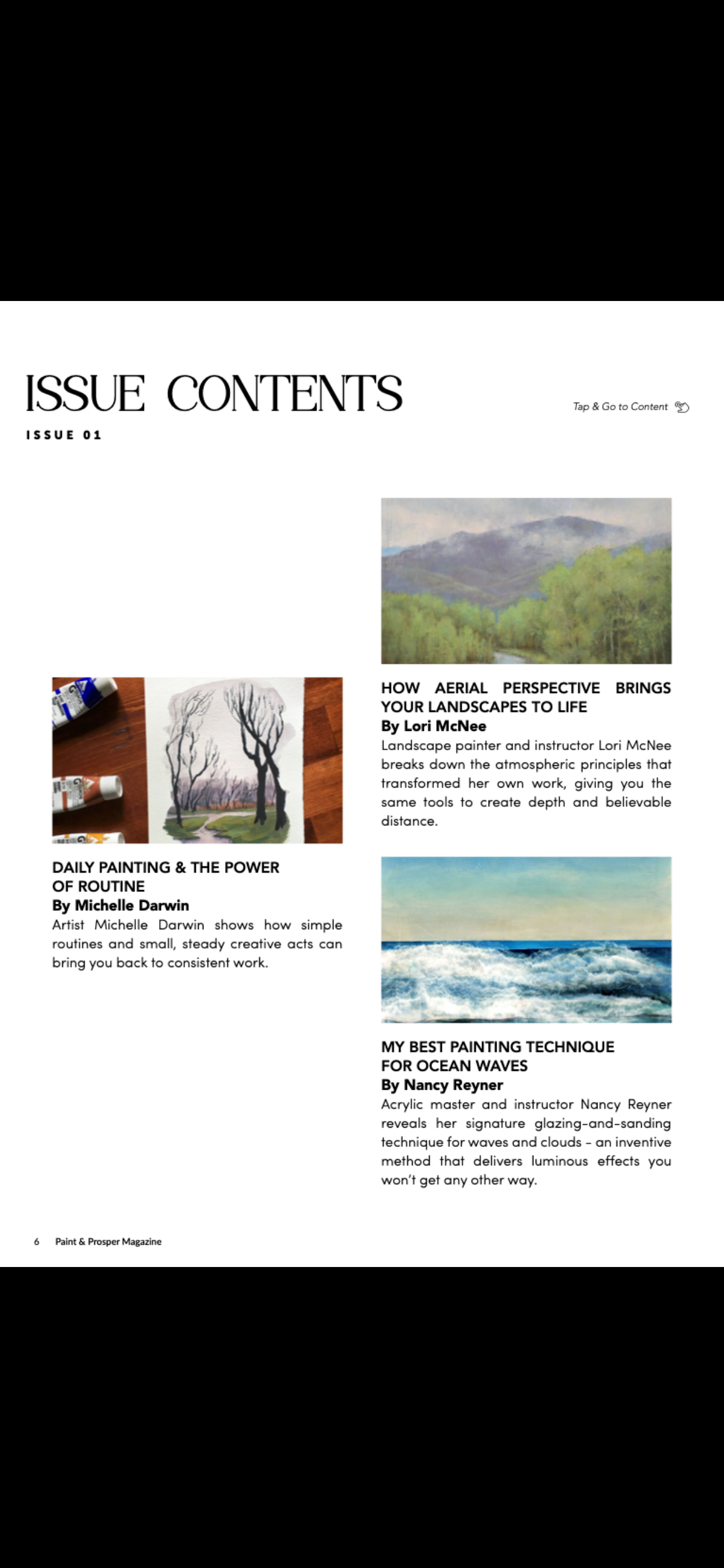 Paint and Prosper Magazine