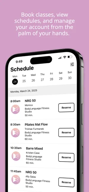 BodyLanguage Fitness Studio screenshot 4