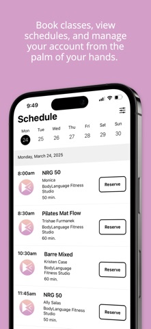 BodyLanguage Fitness Studio screenshot