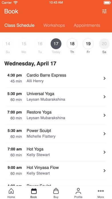 Ignite Yoga Screenshot