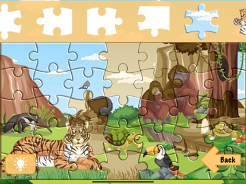 Puzzle - Dinos & Wild Animals iPad screenshot