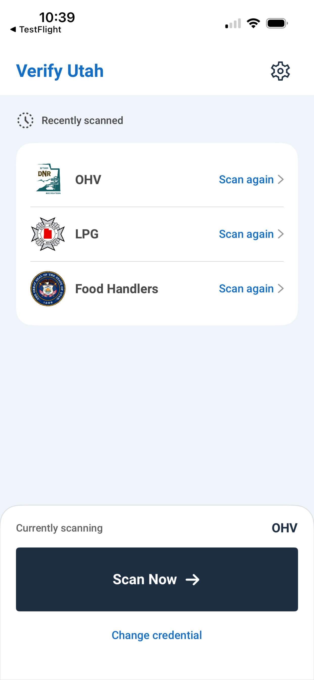 Verify Utah screenshot 2