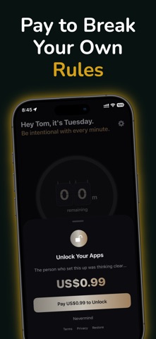 Omit: Screen Time Control Screenshot 1 of 7