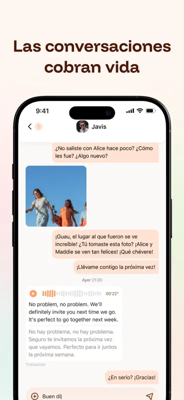 Intent: Traduce tus chats screenshot 7 of 9