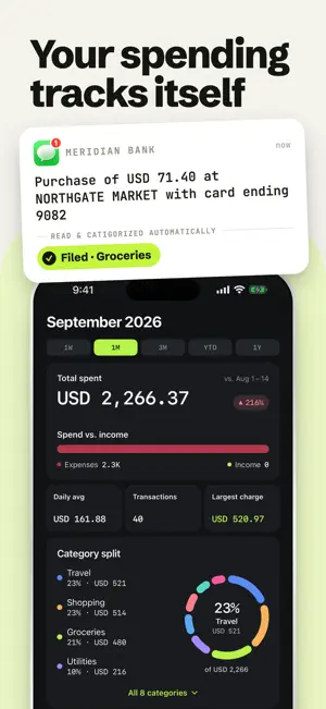 Floosi: Spending Diary screenshot 1