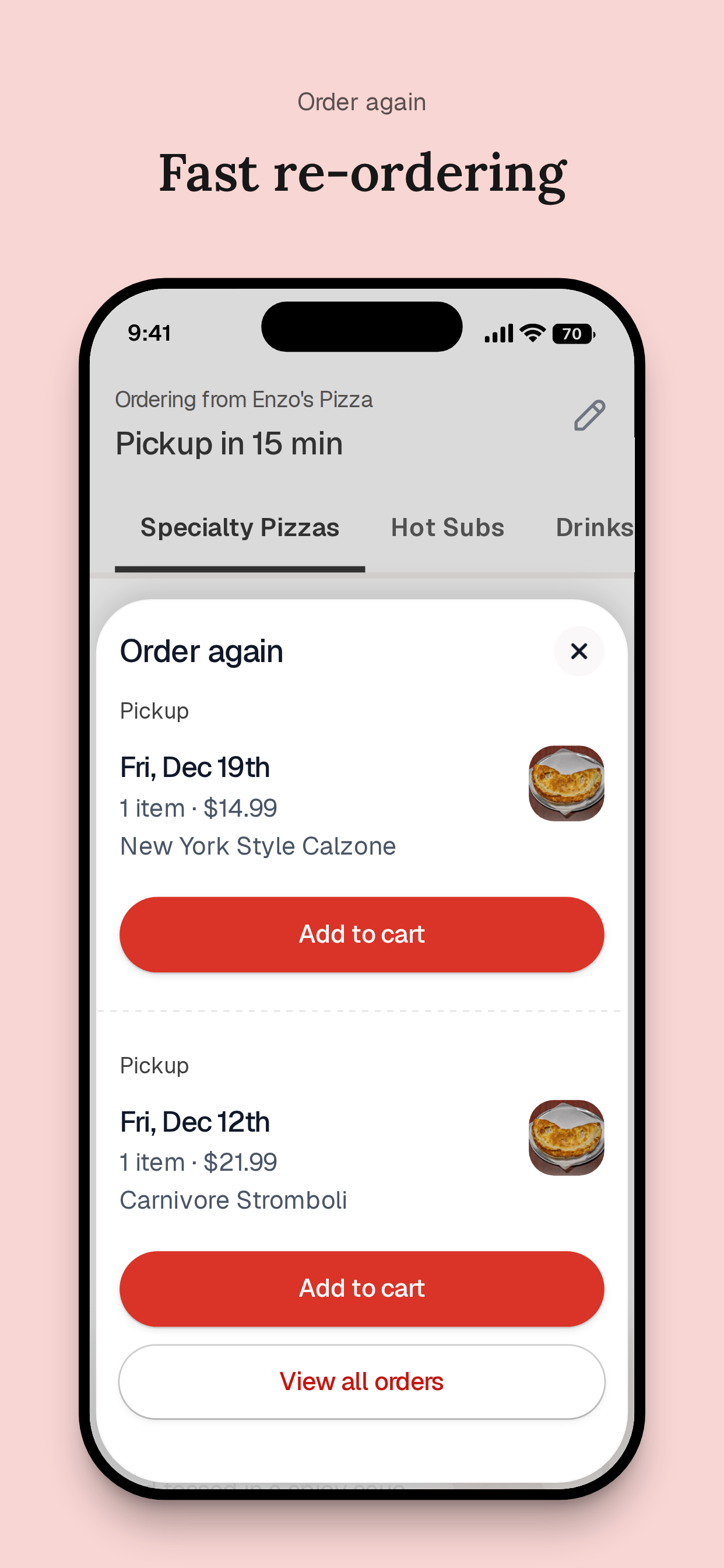 Enzo's Pizza To Go screenshot 7