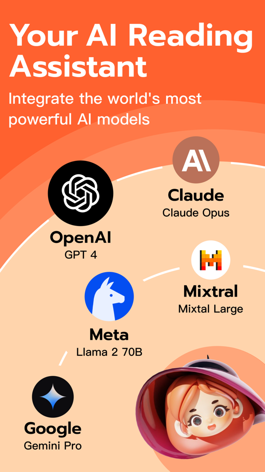 #1. Aili-AI Chatbot&Reading Helper (iOS) Podle: New Motor Inc.
