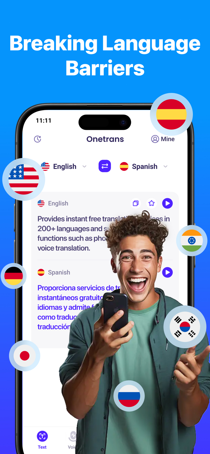 Translator-OneTrans screenshot 1