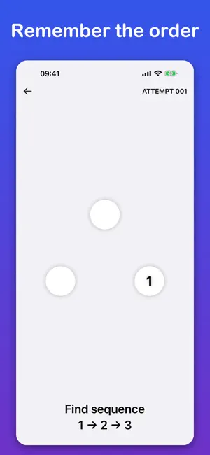 Memory Numbers Sequence screenshot 1