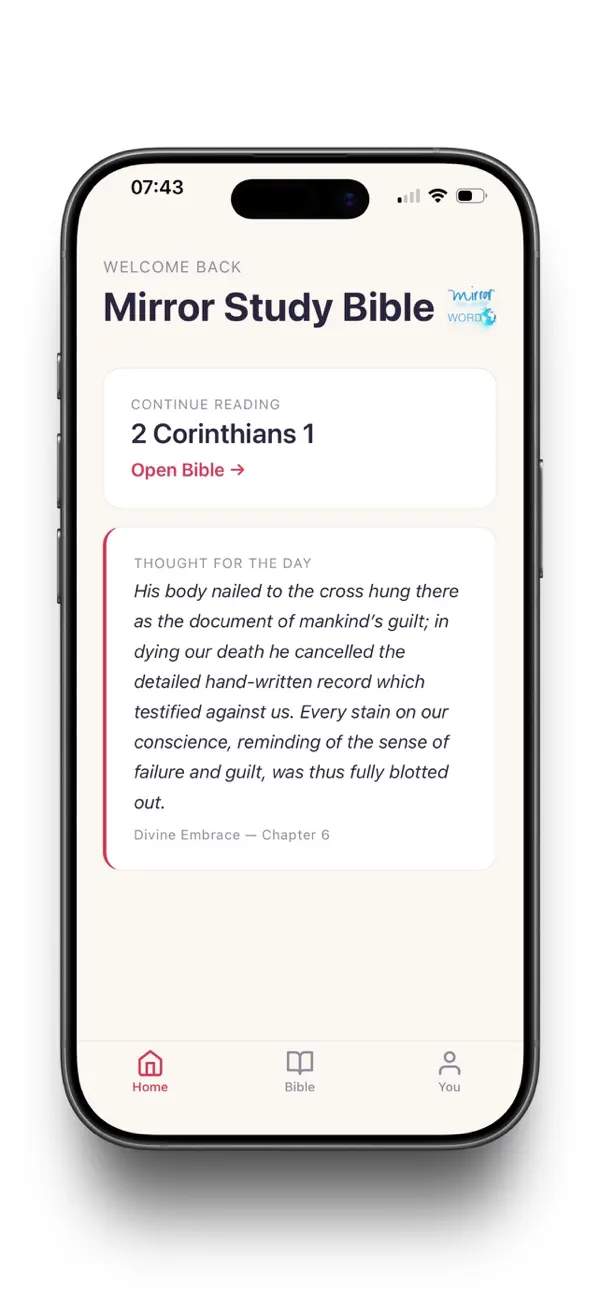 Screenshot #1 pour Mirror Study Bible