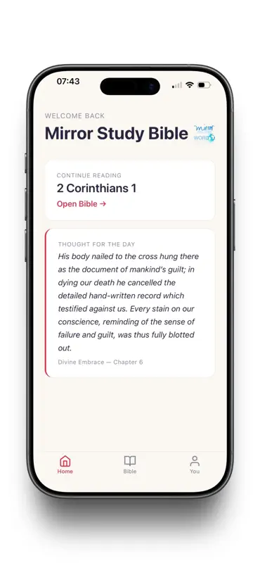 Mirror Study Bible screenshot 1 of 6
