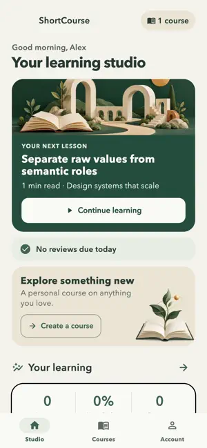 ShortCourse: AI Course Maker screenshot 4