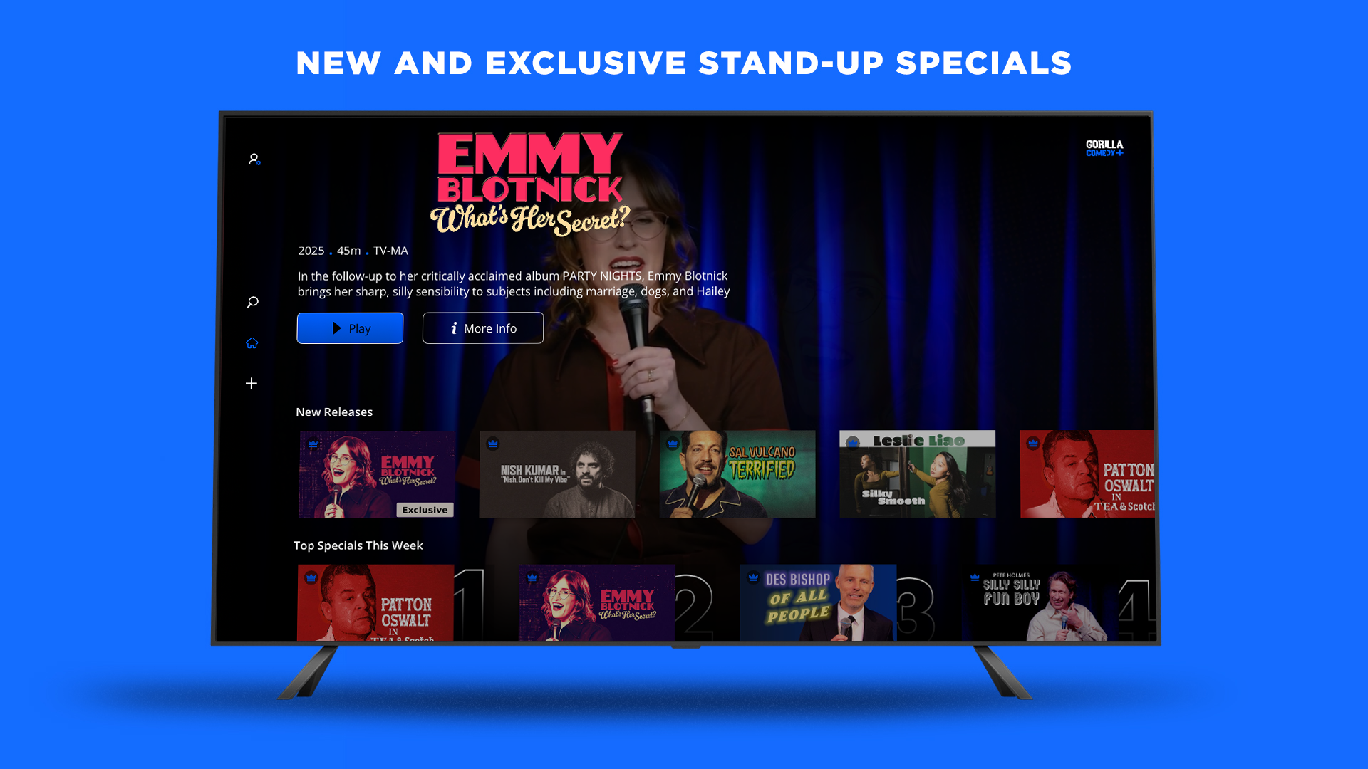 Gorilla Comedy+