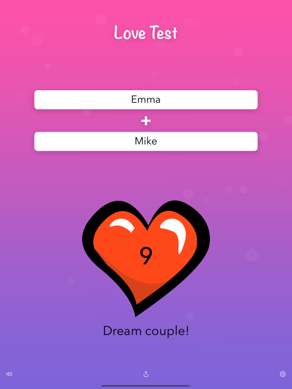 Screenshot #5 pour Test D'amour de Compatibilité