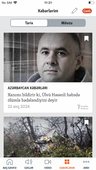 AzadlıqRadiosu Screenshot
