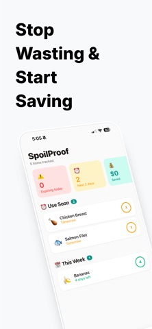 SpoilProof Screenshot 1 of 4