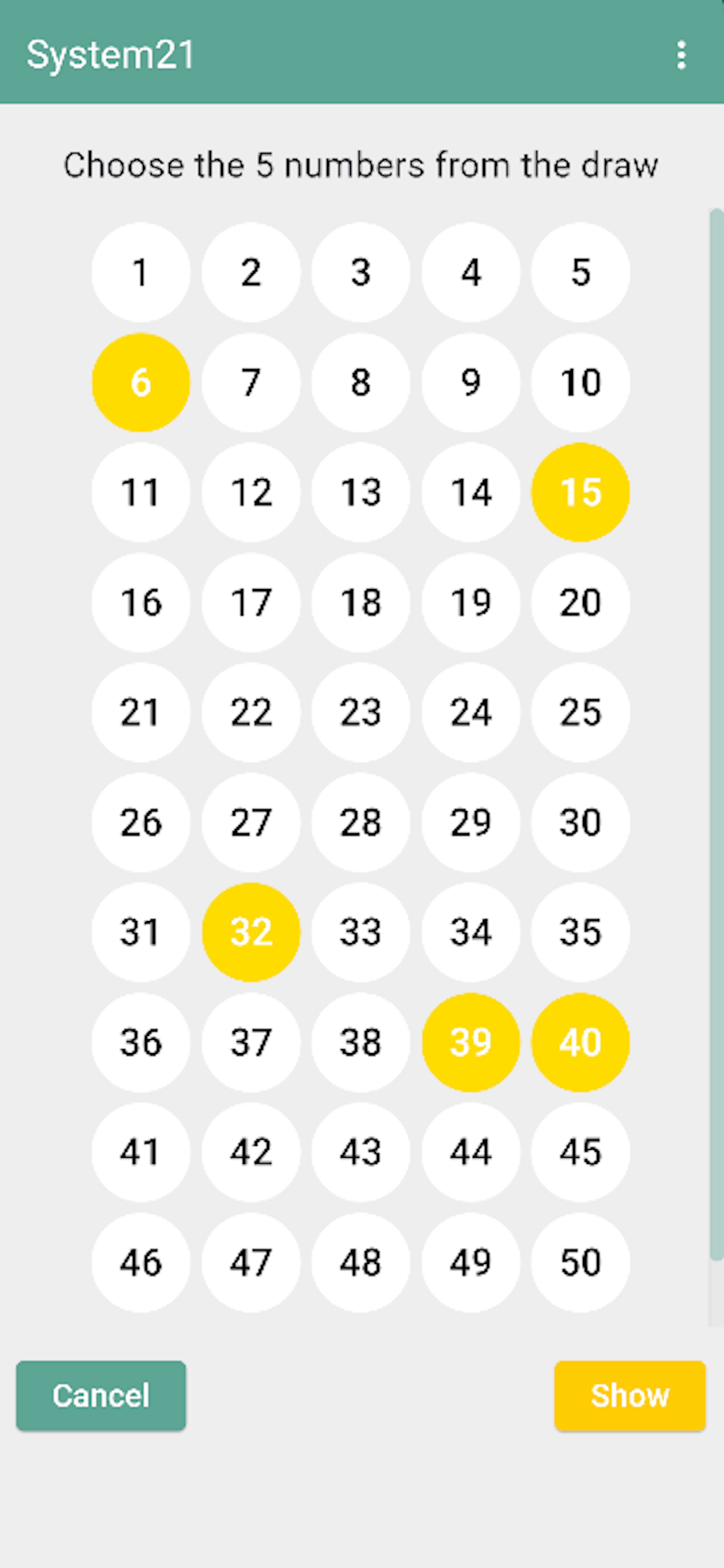 Lottery System21 screenshot 4