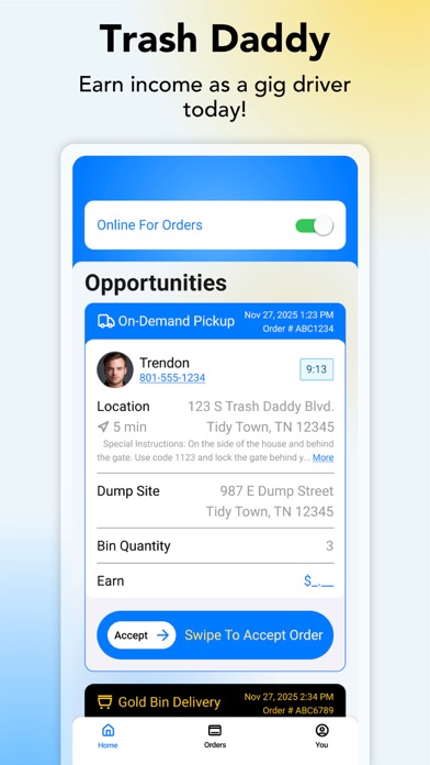 Trash Daddy iPhone screenshot 7 - Lifestyle app
