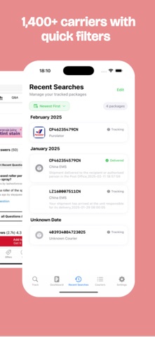 TrackParcel: Shipment Tracker Screenshot 4 of 5