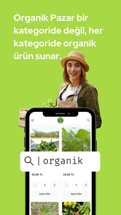 Organik Pazar Screenshot