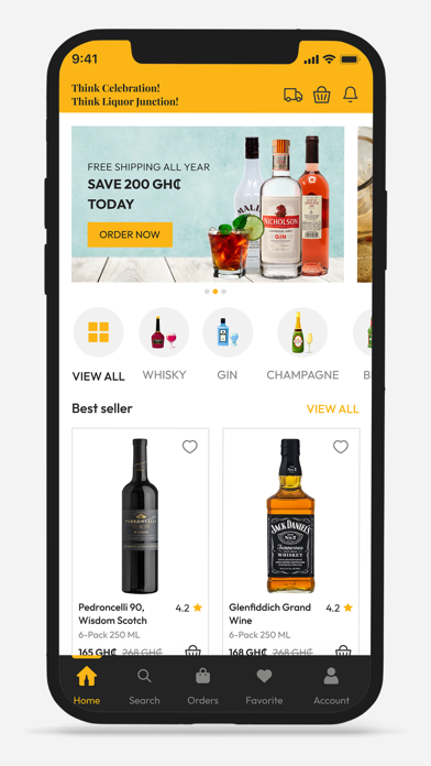Liquor Junction Ghana App Screenshot