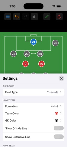Pocket Tactic Board screenshot