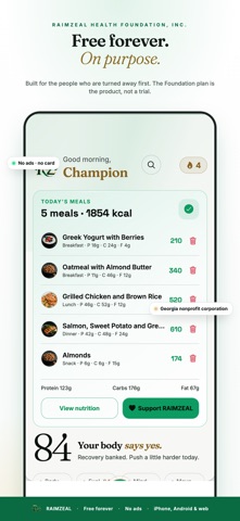 RAIMZEAL: AI Fitness Coach screenshot