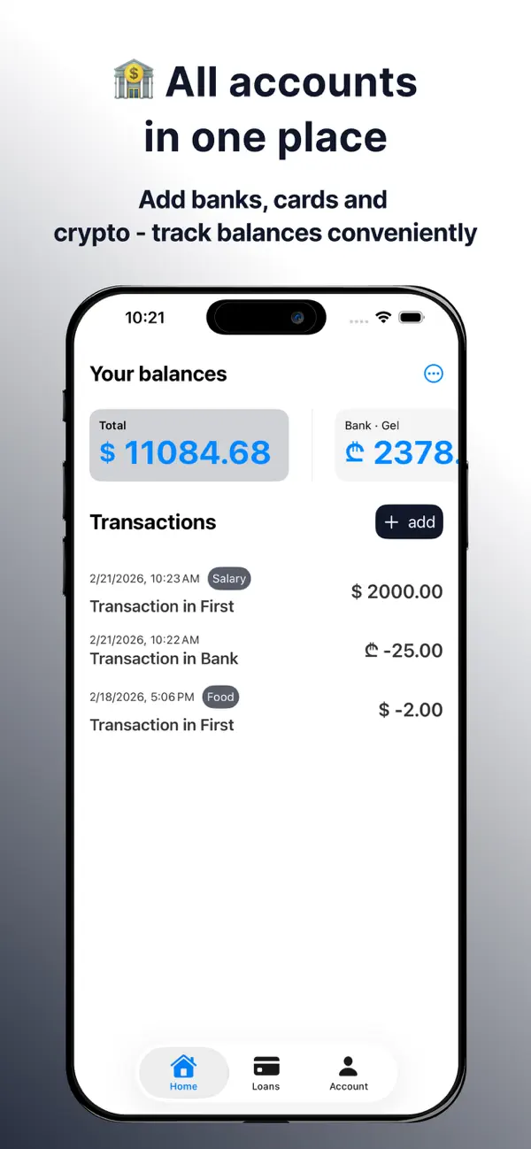 #1. All Banks - Money & Crypto (iOS) Ved: LOVIGIN LTD