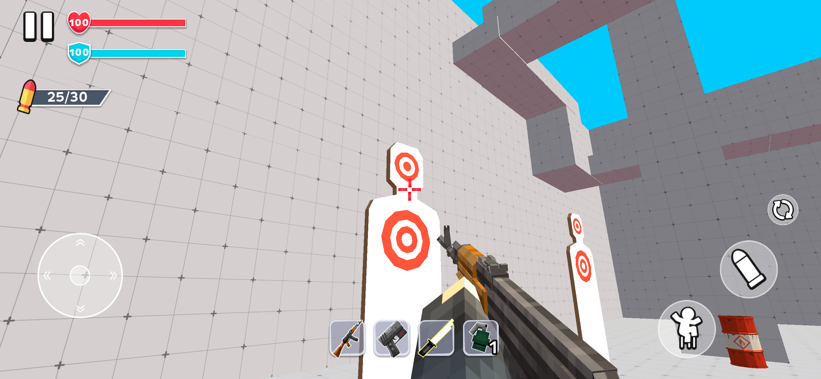 Blocky Shooter: FPS Gun screenshot 6