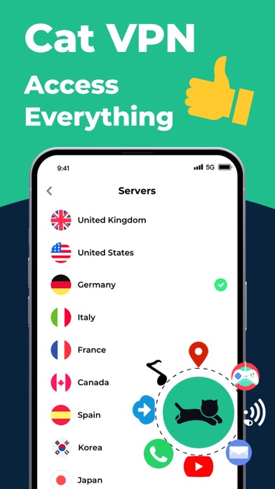 VPN cat master - 快喵vpn Screenshot