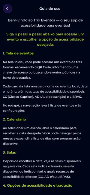 Trio Eventos screenshot 4