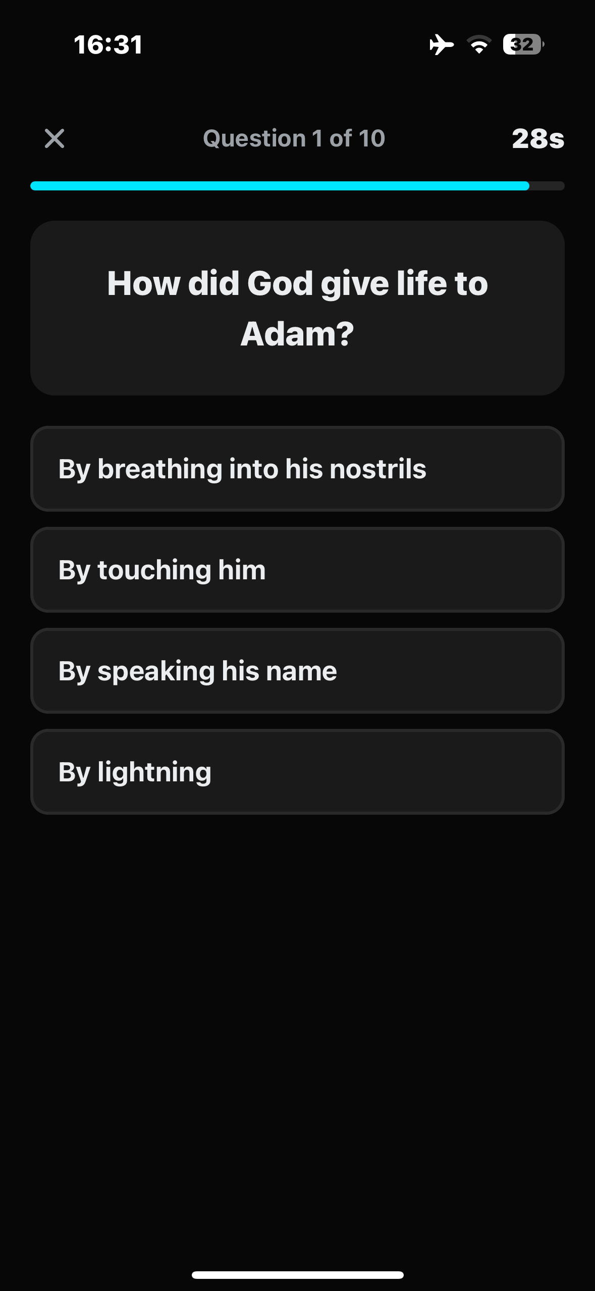 Bible Quiz - Ask a Christian screenshot 3