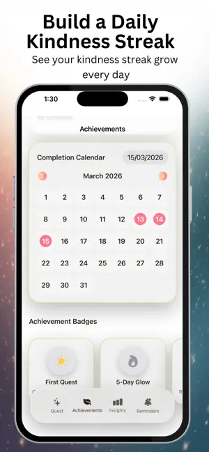 KindQuest: Daily positive acts screenshot 3