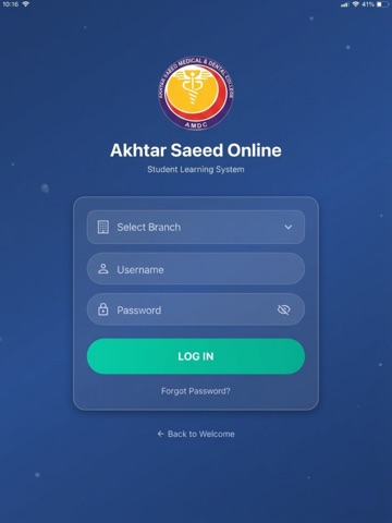 Akhtar Saeed Online iPad screenshot