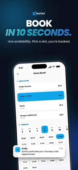 Kutly: Book Your Barber screenshot 3