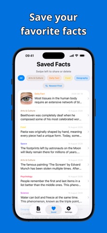 Factasive - Interesting Facts Screenshot 7 of 10