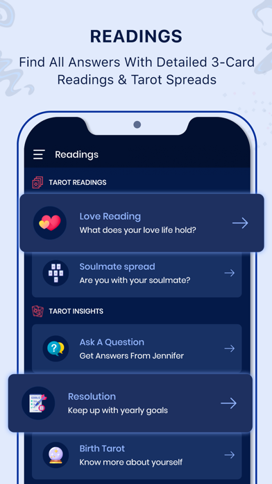 Tarot Card Psychic Reading Screenshot