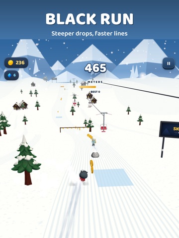 Ski Rush Ilgaz: Ski Game iPad screenshot