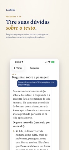 App da Bíblia: Estudo com IA iPhone screenshot 4