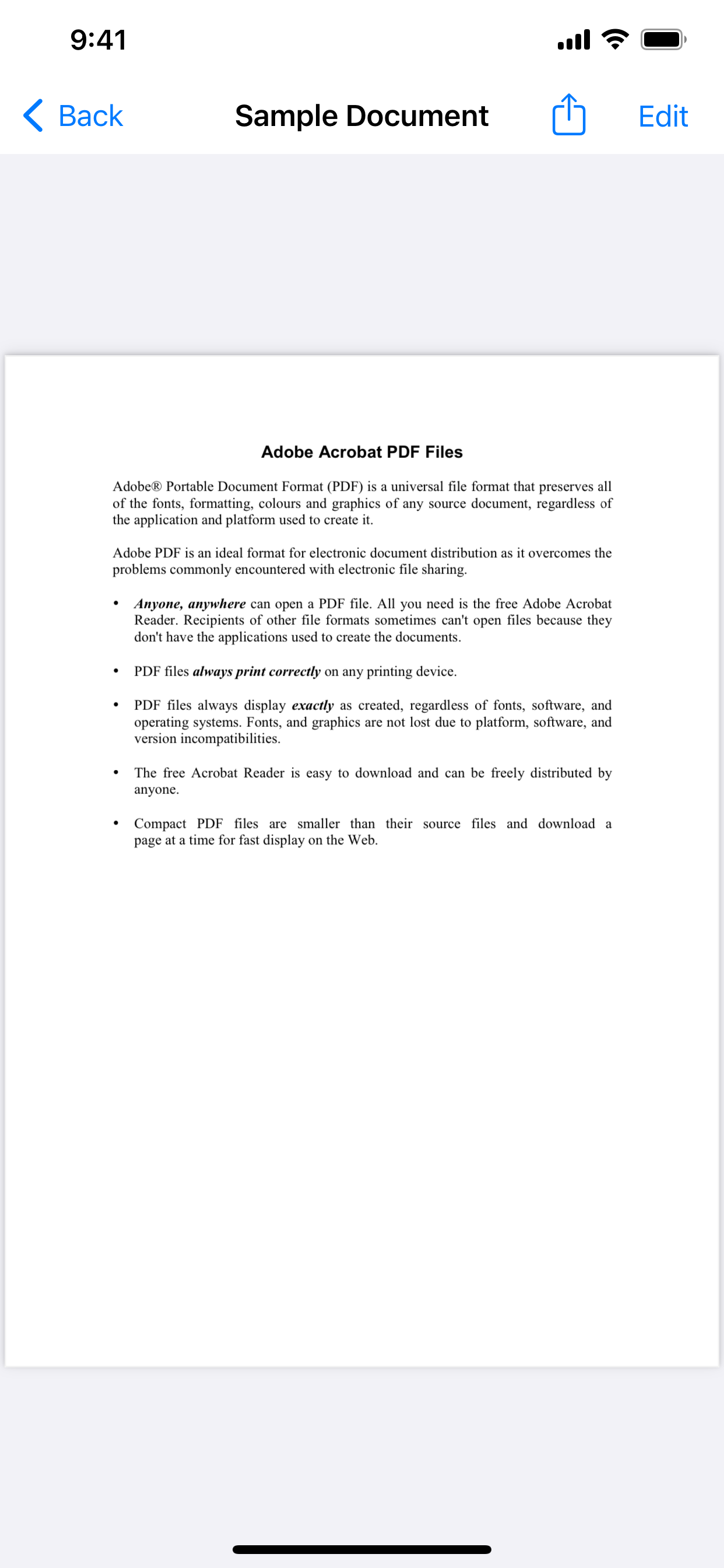 PDF Export: Edit & Merge screenshot 3