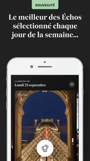 Capture d'écran de Les Echos, Actualités éco sur iPhone 3