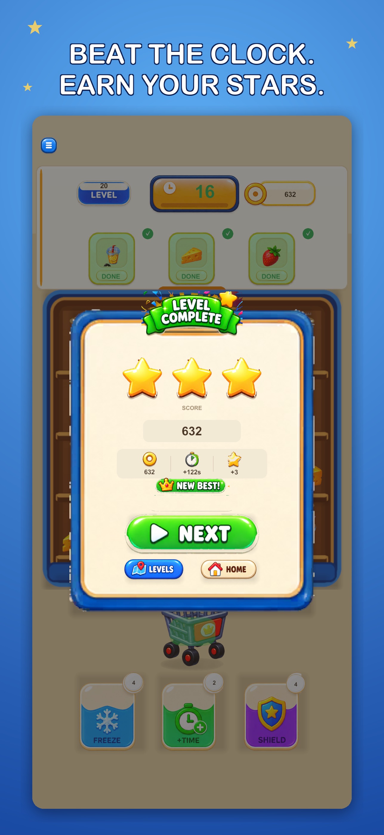 Screenshot 5 of ShelfRush: Market Dash