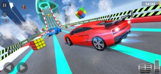 Mega ramps flip Car Game 3D iPhone screenshot