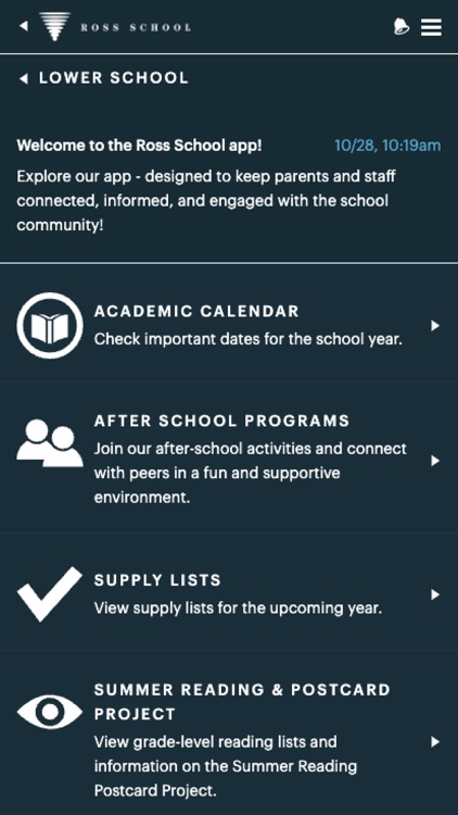 Ross School App